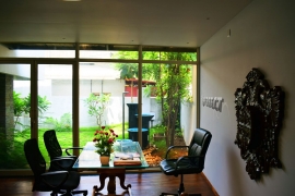 LIVING ROOM LANDSCAPE WATER CASCADE